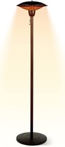 Black 77.65" * 17" * 16.5" Simple Deluxe 1500W Patio Heater, Outdoor, Tailgating - $143.98