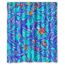 Rare 15 Pattern Lilly Pulitzer Polyester Shower Curtain Bathroom Waterpr... - $27.99+