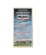 Vintage Mobil Gas Oil Western United States Highway Road Travel Map Driving - $9.89