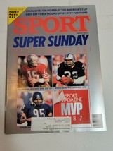 Vintage 1980s Sport Magazine Super Sunday 49ers Bears Raiders Allen Montana 1987 - £6.03 GBP