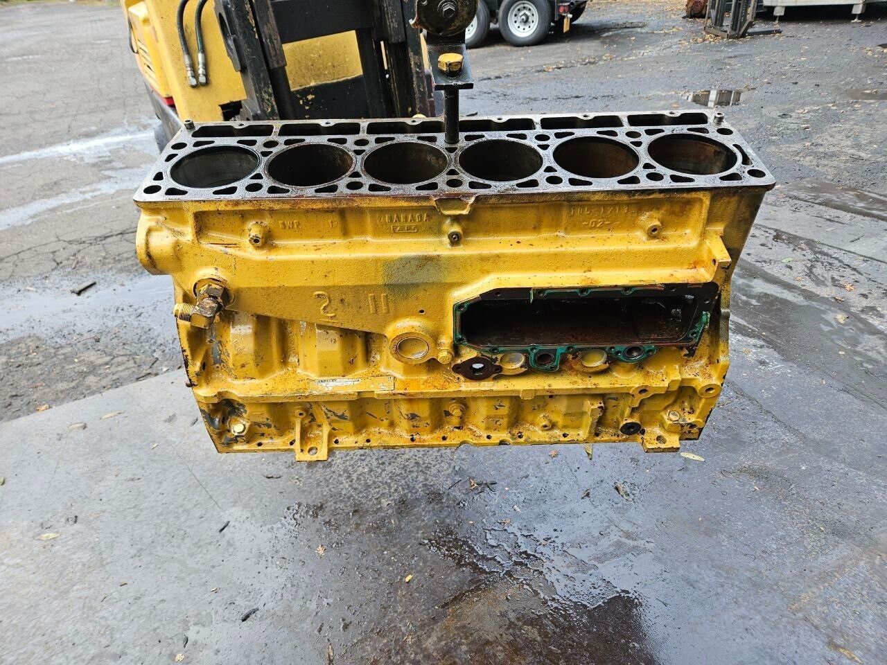 Caterpillar CAT 3126 diesel engine block with Cam followers 105-1713 OEM - $3,220.85