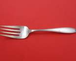 Fiesta by Hallmark Sterling Silver Cold Meat Fork 9 1/4&quot; Serving Silverware - £99.74 GBP