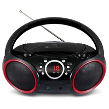 030C Portable Cd Player Boombox With Am Fm Stereo Radio, Aux Line In, He... - $73.99