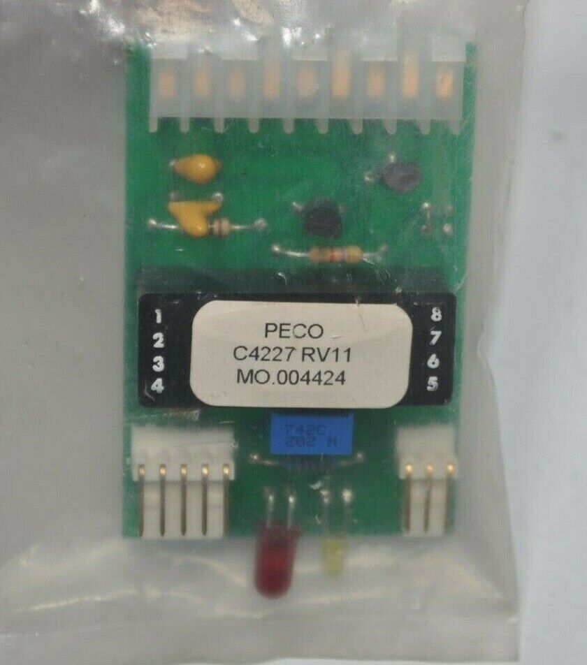 Neuf PECO Photocellule PCB Circuit Board Modèle #C4227 RV11 - $47.65