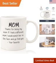 Unique Mom Mug - Funny Mothers Day Gift for Her - Novelty Birthday Prese... - $33.60