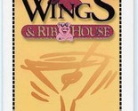 Carolina Wings &amp; Rib House Drinks Menu South Carolina  - £14.01 GBP