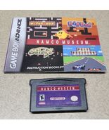 Namco Museum (Nintendo Game Boy Advance, 2001) Galaga, Dig Dug, Ms Pacman Manual - $12.89