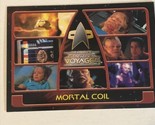 Star Trek Voyager Season 4 Trading Card #85 Mortal Coil Ethan Phillips - $1.97