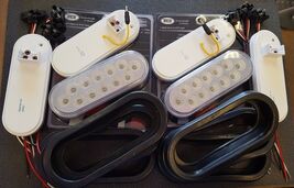 (4) 12 LED Trux Dual Revolution &amp; (2) Standard 6&quot; Oval Clear Lens S/T/T ... - $228.00