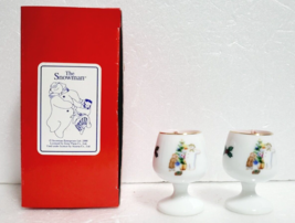The Snowman Candle Mini 4cm SONY PLAZA 2000&#39; Old Rare - $111.85