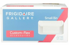 NEW Frigidaire Gallery Custom Flex SMALL BIN White SpaceWise 5304496498 ... - £2.16 GBP