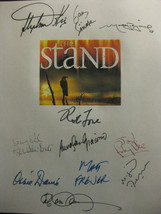 The Stand Signed TV mini series Script Screenplay X11 Autographs Stephen King Ga - $19.99