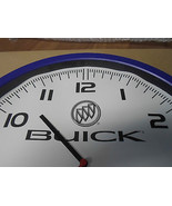 Wand Uhr Buick Regal Lacrosse Enklave Lizenziert GM Blau Weiß Quarz Warped - $20.43 CAD