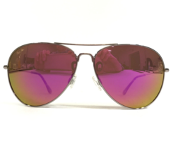 Maui Jim Sunglasses Mavericks MJ-264-16R Shiny Gunmetal Silver w Mirrored Lenses - £211.42 GBP