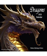Dragon Calendar 2025 Dragon Picture Calendar Magical Dragon Art Collection - $27.00