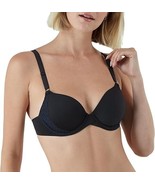 Maidenform One Fabulous Fit 2.0 Tailored Demi Bra DM7543 - Black 36C - $22.77