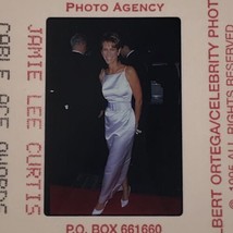 1995 Jamie Lee Curtis Cable Ace Awards Celebrity Color Photo Transparency Slide - £7.34 GBP