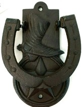 Cast Iron Horseshoe &amp; Boot Star Door Knocker NWT - $289.99 MXN
