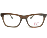 Diane von Furstenberg Gafas Monturas DVF5089 210 Claro Marrón Marble 51-... - $51.06
