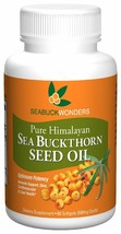 Sea Buckthorn Seed Oil, Made with Organic Sea Buckthorn, 60-Softgels - £21.89 GBP