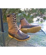 Vintage USA Chippewa DUCK BOOTS Leather Uppers/rubber soles Mens 7W - €56,44 EUR