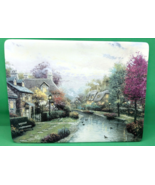 Lamplight Brooke 1997 T. Kinkade 8.25&quot; X 6.25&quot; Bradford Exchange Ceramic... - £7.51 GBP