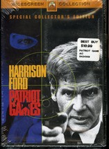 Patriot Games Dvd Annie Archer Harrison Ford Paramount Video New Sealed - £5.53 GBP