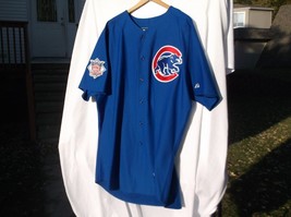 Chicago Cubs Mlb Nl No 7 Majestic Sz 52 Personalizd Lukan Baseball Jersey Nwot - $43.99