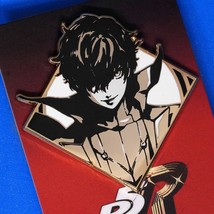 Persona 5 Royal Joker Emblem Limited Edition Golden Enamel Pin Figure - $19.99