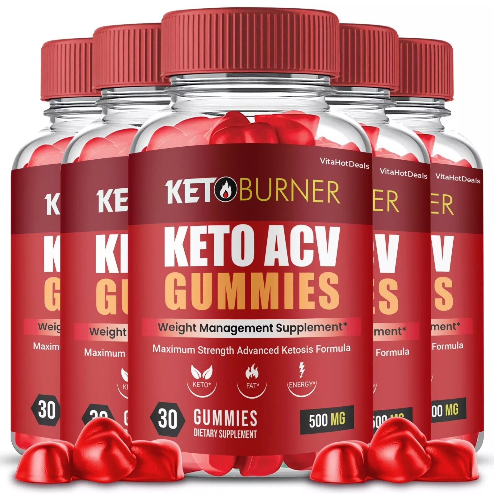 Keto Burner ACV gummies , KetoBurner Gummies Max Strength Supplement (5 ... - $138.98