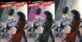 Justice League vs Suicide Squad 1 DC Rebirth Dell&#39;Otto Rare 3 Variant Set  - £59.95 GBP