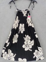 Favant Spaghetti Strap Womens Sundress One Sz Black White Short Elastic Tube Nwt - £15.72 GBP