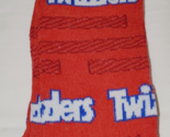 Twizzlers Candy Men&#39;s Novelty Crew Socks 1 Pair Red White Shoe Size 6-12 - $11.64