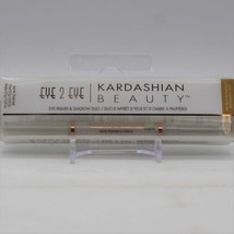 Kardashian Beauty Eye 2 Eye Primer &amp; Shadow Duo Gold Champagne 346 - £14.66 GBP