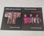 Pieced Clothing and Pieced Clothing Variations Lot of 2 by Yvonne Porcella - $19.98