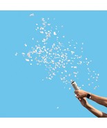 144 Wedding 6&quot; Confetti Cannons!  White &amp; Gold Poppers ~ Congrats!  SAVE... - $295.03 CAD