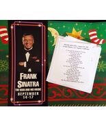 FRANK SINATRA- LIVE at Bally's, Circle Star &amp; more- 16 CD-Rs!  1987 to 1991 - $79.95