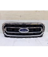 2021 2022 2023 FORD F150 LARIAT CHROME FRONT OEM GRILLE GENUINE WITH SHU... - $555.00