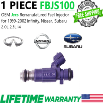OEM Jecs 1 PIECE Fuel Injector for 1999-2002 Infiniti Nissan Subaru 2.0L 2.5L I4 - £36.29 GBP