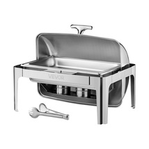 VEVOR 1pcs Roll Top Chafing Dish Buffet Complete Set, 9Qt Stainless Stee... - €93,29 EUR