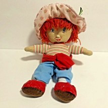 Strawberry Shortcake Plush Doll 2004 12.50&quot; Tall Kellytoy Stuffed Toy - $14.84