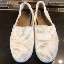 Toms ivory fabric flats - £15.43 GBP