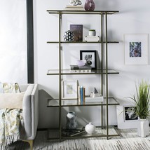 Safavieh Home Collection Francis 5 Tier Etagere, French Silver/Clear - £346.08 GBP