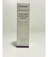 Sonage Collagen Boosting Serum Plumps &amp; Smooths Vegan 0.5 fl NIB - $41.23