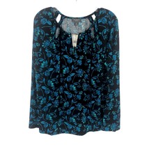 NWT Womens Size XL The Limited Collection Floral Print Stretch Jersey Blouse Top - £21.56 GBP