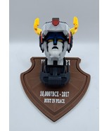 1984 Style Voltron Black Lion Head on Wall Mount Pedestal - £53.74 GBP