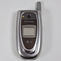 LG VX6100 Silver Flip Phone (US Cellular) - £7.80 GBP
