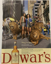 Dewar&#39;s Profile 006 Mango African Safaris- Dewar&#39;s White Label Magazine Print Ad - £4.01 GBP