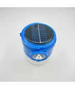 Pemoupnd Solar powered lamps Portable Rechargeable Solar LED Lantern, Blue - £21.32 GBP