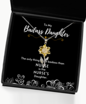 Nurse Daughter Necklace Gifts, Birthday Present For Nurse Daughter, Mom To  - £40.17 GBP